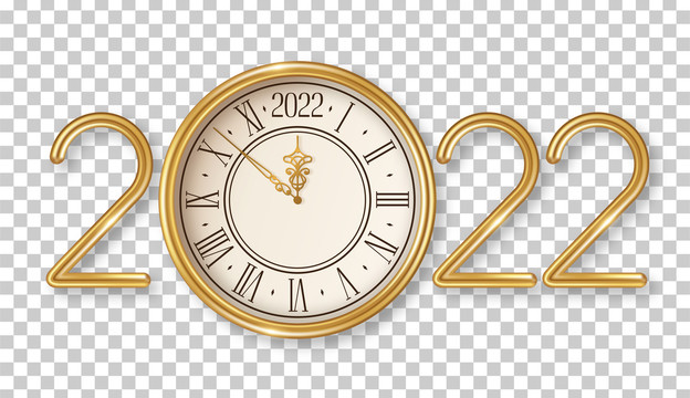金色2022罗马时钟元素