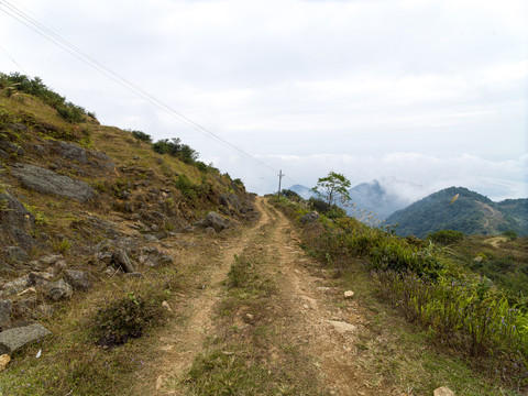 桂平玛丽山登山路