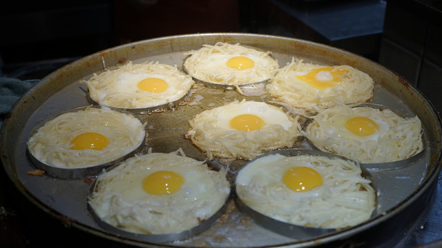 土豆丝鸡蛋饼