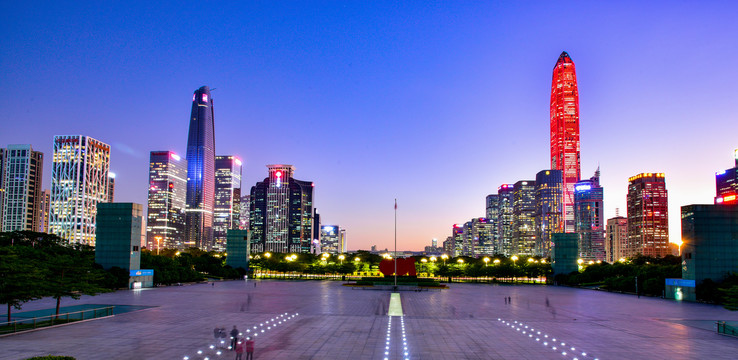 深圳福田中心区
