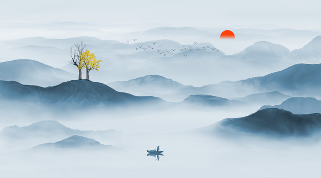 山水画