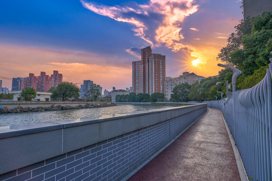 上海苏州河观光步道