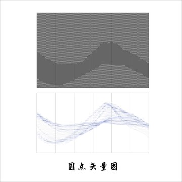 动感镂空图案