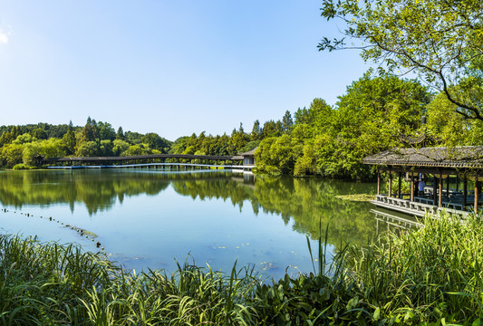 西湖浴鹄湾景区