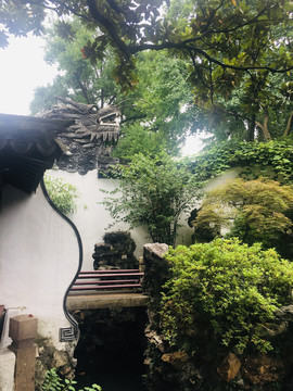 上海豫园墙头