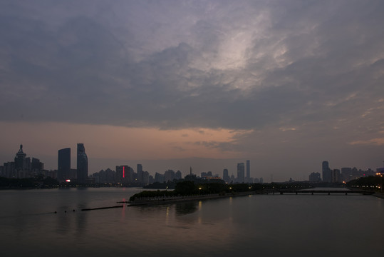 厦门筼筜湖夜景