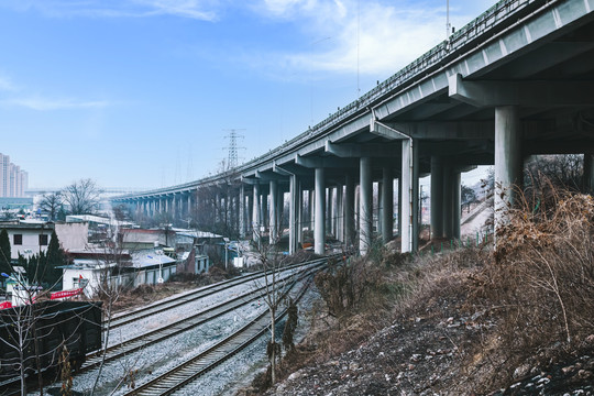 高架桥高速公路