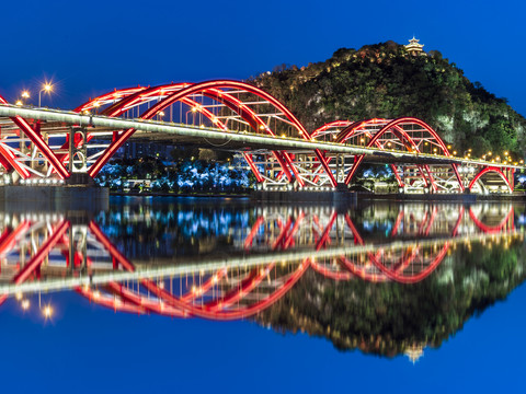 柳州文惠桥夜景