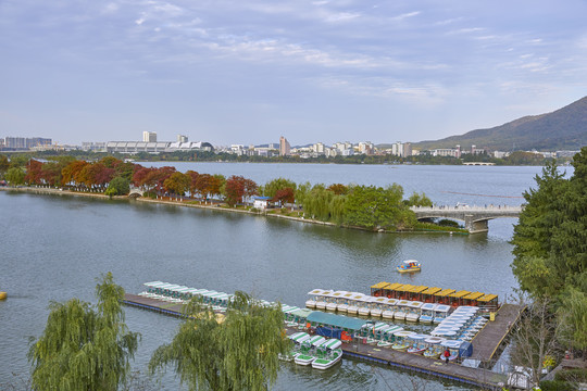 南京玄武湖景色