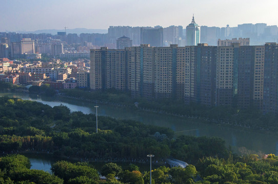 晋江城市景观拍摄