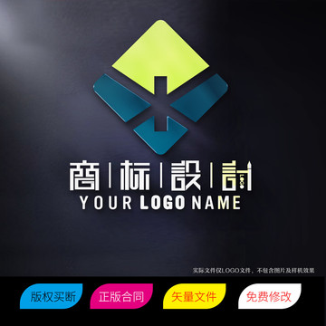 字母KKX标志LOGO