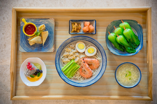 海鲜面套餐