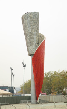 2008奥运火炬雕塑