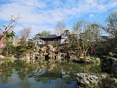 小区水景