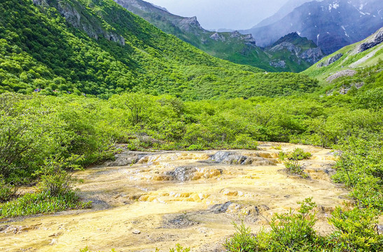 四川黄龙风景区