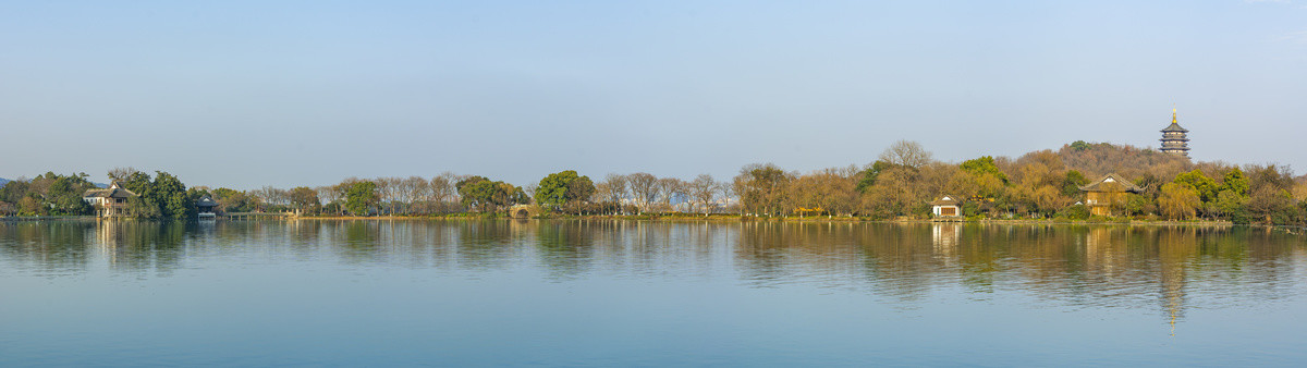 杭州西湖风光高清图全景