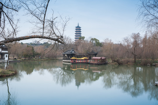 扬州瘦西湖园景