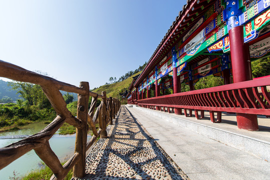 北帝山旅游风景区游览步道