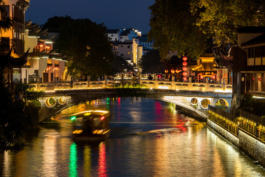 南京夫子庙夜景