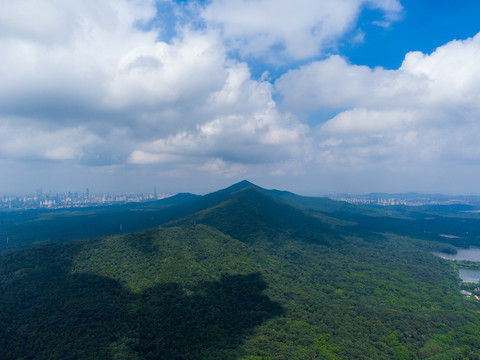 南京紫金山航拍