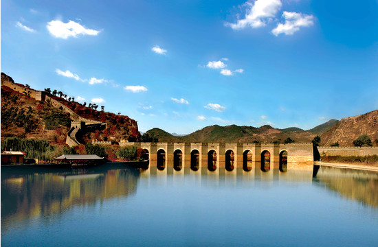 葫芦岛九门口水上长城