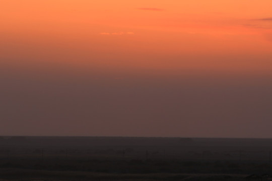 夕阳落日天空素材