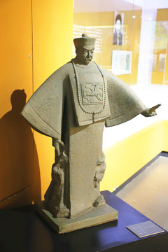 左宗棠塑像