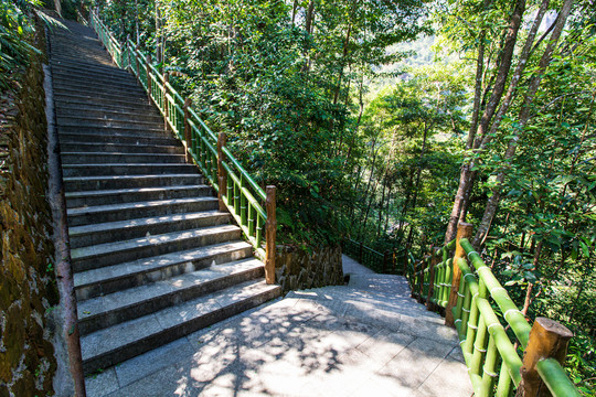 桂平西山风景名胜区登山台阶