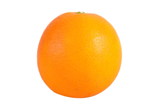 一个橙子白底图