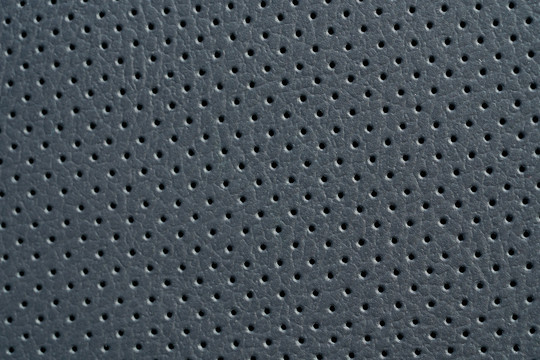 黑色皮制透气孔照