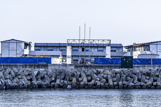 建设中的中国海南省海花岛风景