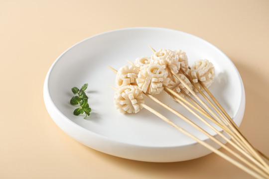 火锅丸子鱿鱼花