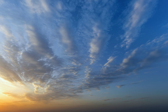 朝阳夕阳天空素材