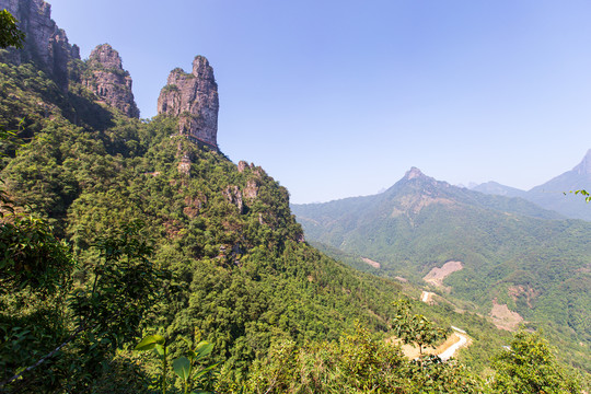 北帝山旅游风景区风光