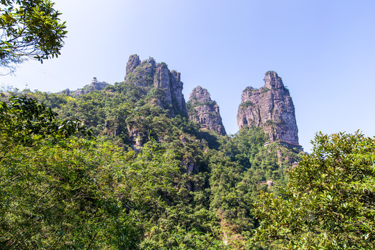 北帝山旅游风景区石桥山