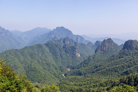 北帝山旅游风景区风光