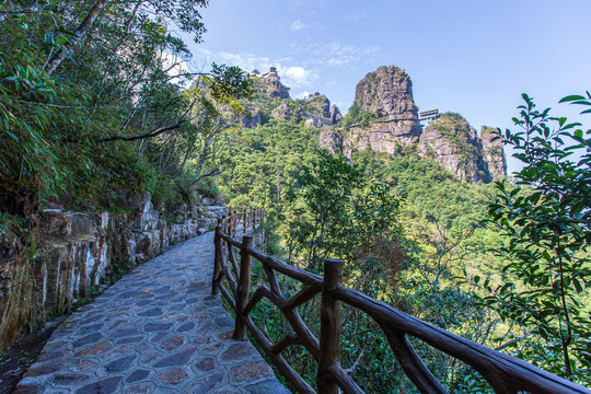 北帝山旅游风景区游览步道