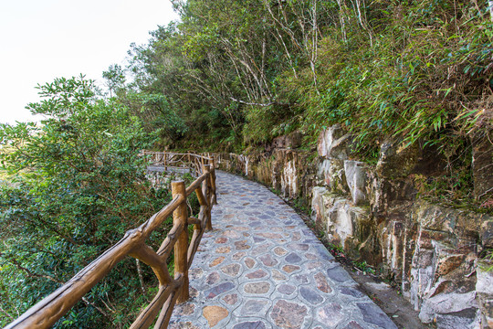 北帝山旅游风景区游览步道