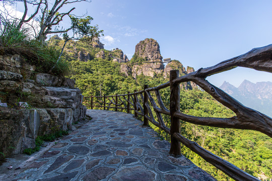 北帝山旅游风景区游览步道