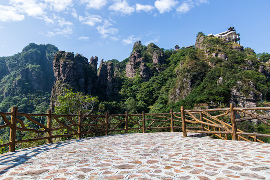 北帝山旅游风景区观景台