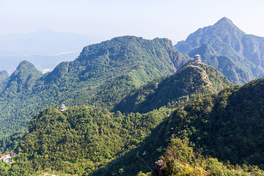 北帝山旅游风景区风光