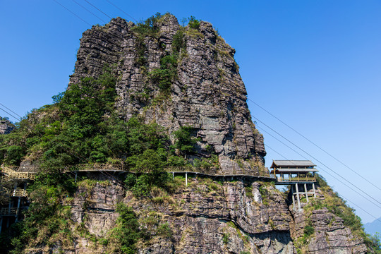 北帝山旅游风景区石桥山