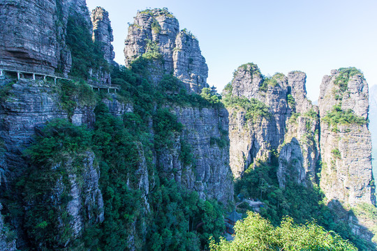 北帝山旅游风景区石桥山