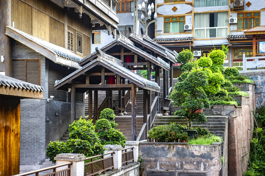 土城古镇街景