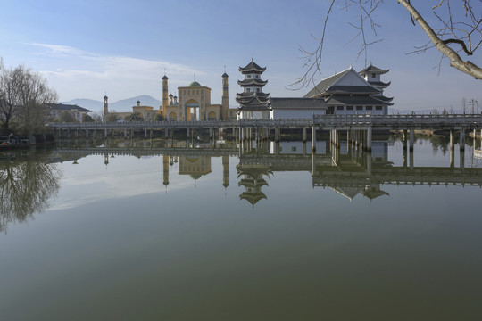 昭通鲁甸伊斯兰风情园自然景观