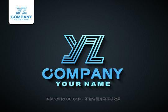 YZ字母ZY标志
