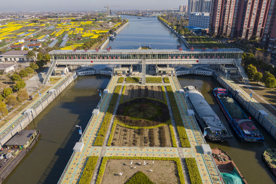 连申线航道风景独好