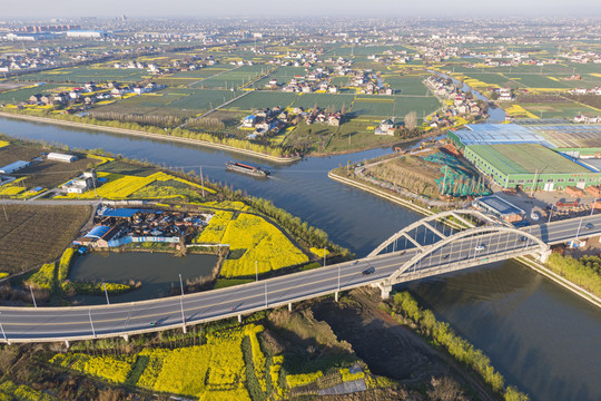 连申线航道风景好