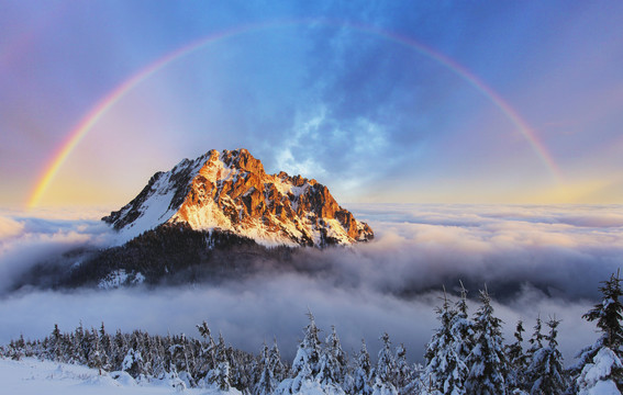 雪山