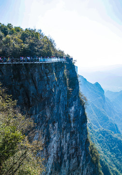 天门山玻璃栈道